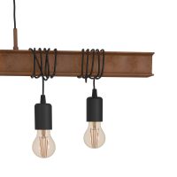 EGLO HL/6 E27 BRAUN-ANTIK  TOWNSHEND 4 - Bild 3