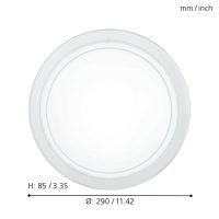 EGLO DL/1 DM290 WEISS PLANET 1 - Bild 5