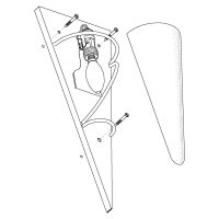 EGLO WL/1 E14 ANTIK-BRAUN/GEKALKT PASCAL 1 - Bild 4