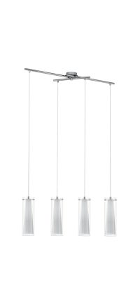 EGLO HL/4 E27 CHROM/KLAR/WEISS PINTO - Bild 1