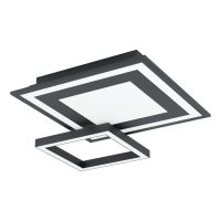 Eglo Leuchten SAVATARILA-Z Deckenleuchte LED Schwarz. 8-flammig. Farbwechsler - Bild 1
