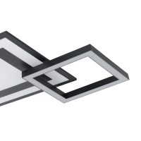Eglo Leuchten SAVATARILA-Z Deckenleuchte LED Schwarz. 8-flammig. Farbwechsler - Bild 3