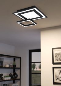 Eglo Leuchten SAVATARILA-Z Deckenleuchte LED Schwarz. 8-flammig. Farbwechsler - Bild 5