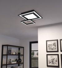 Eglo Leuchten SAVATARILA-Z Deckenleuchte LED Schwarz. 8-flammig. Farbwechsler - Bild 7
