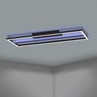 Eglo CALAGRANO-Z Deckenleuchte LED Schwarz. 1-flammig. Farbwechsler - Bild 4