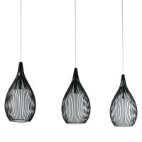 Eglo RAZONI Pendelleuchte Schwarz. 3-flammig - Bild 3