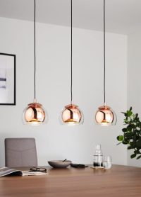 EGLO HL/3 E27 KUPFER/KLAR ROCAMAR - Bild 2