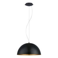 Eglo GAETANO 1 Pendelleuchte Gold. Schwarz. 1-flammig - Bild 1