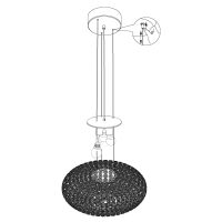 EGLO HL/3 Ø540 CHROM/KRISTALL CLEMENTE - Bild 5