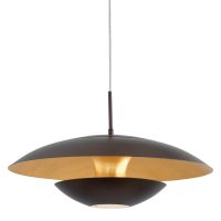 Eglo NUVANO Pendelleuchte Braun. Gold. 1-flammig - Bild 3