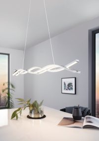 Eglo LASANA 2 Pendelleuchte LED Chrom. 3-flammig - Bild 2