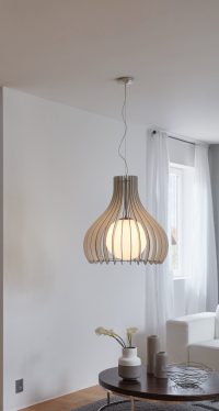 Eglo TINDORI Pendelleuchte Nickel-Matt. 1-flammig - Bild 6