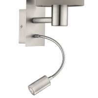 Eglo PASTERI Wandleuchte LED Nickel-Matt. 2-flammig - Bild 3