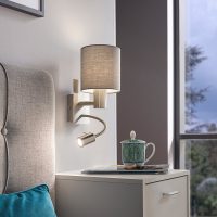 Eglo PASTERI Wandleuchte LED Nickel-Matt. 2-flammig - Bild 6
