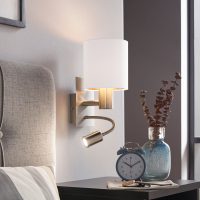Eglo PASTERI Wandleuchte LED Nickel-Matt. 2-flammig - Bild 6