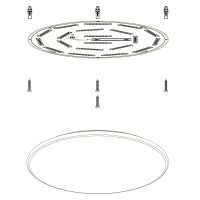 Eglo GIRON Deckenleuchte LED Weiß. 1-flammig. Fernbedienung - Bild 7