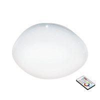 Eglo SILERAS Deckenleuchte LED Weiß. 1-flammig. Fernbedienung - Bild 1