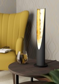 Eglo BARBOTTO Tischleuchte Gold. Schwarz. 1-flammig - Bild 9