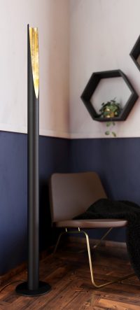 Eglo BARBOTTO Stehleuchte Gold. Schwarz. 1-flammig - Bild 7