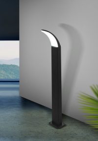 EGLO AL-LED-STL ALU KUNSTSTOFF SCHWARZ WEISS - Bild 2