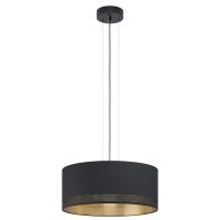 Eglo ESTEPERRA Hängeleuchte Schwarz. 3-flammig - Bild 1