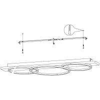 EGLO LED-DL/3 SCHWARZ/HOLZ RUSTIKAL BOYAL - Bild 6