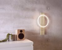 Eglo BOYAL Wandleuchte LED Braun. Schwarz. 1-flammig - Bild 4