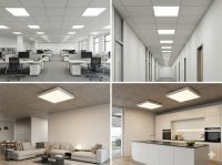 LED Rasterleuchte PRO, 36W, CCT (3000 - 6500K), Ra>80, IP54, 620x620mm, DALI - Bild 8