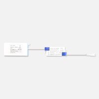 LED Rasterleuchte PRO, 36W, CCT (3000 - 6500K), Ra>80, IP54, 620x620mm, DALI - Bild 4
