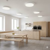 PUSH-Turn PRO LED-Deckenleuchte - Ø260mm, 17W, 2700-4000K, IP54, Weiss - Bild 4