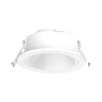 LED Downlight EXMO tiefer Rahmen Rund - Weiß / Weiß - Bild 1