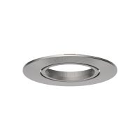 LED Downlight EXMO Einbaurahmen Rund Schwenkbar - Stahl gebürstet - Bild 1