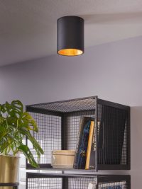 EGLO LED-DL Ø100 SCHWARZ/GOLD POLASSO - Bild 5