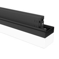 3-Phasen Linearleuchte 600mm | 20W | 110° | schwarz matt | ColorSwitch 3000/3500/4000K - Bild 2