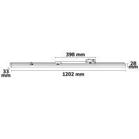 3-Phasen Linearleuchte 1200mm, 40W, 110°, schwarz matt, 4000K - Bild 4
