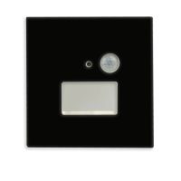 Cover Aluminium eckig schwarz fuer LED Wandeinbauleuchte SYS-WALL68 | PIR Sensor | Typ 3 - Bild 2