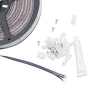 LED Flexband AQUA COB RGB+Warmweiß 3000K IP68 wasserdicht, 24V, 20W/m, 896 LED/m, 5m Rolle - Bild 3