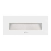 Wandeinbauleuchte 1001 PASO (S6) 9W 2700K Corten symmetrisch breitstrahlend on/off - Bild 2