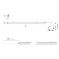Pendelleuchte 2110 LEA (LD) 29W 4000K Grau symmetrisch breitstrahlend on/off - Bild 5