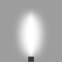 Flutlichtstrahler 3003 GIOTTO HE (EW) 12W 3000K Silber asymmetrisch elliptischstrahlend on/off - Bild 2