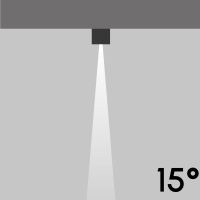 Wandleuchte 7022 ARC (S1) 45W 2700K Anthrazit symmetrisch engstrahlend on/off - Bild 2
