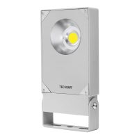 Flutlichtstrahler 7026 POLAR 1 (CR) 73W 3000K Silber symmetrisch engstrahlend DALI 2 - Bild 1