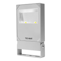 Flutlichtstrahler 7027 POLAR 2 (AR) 100W Ambra Silber asymmetrisch breitstrahlend DALI 2 - Bild 1