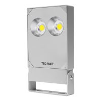 Flutlichtstrahler 7027 POLAR 2 (CR) 100W 3000K Silber symmetrisch engstrahlend Glas satiniert - Bild 1