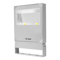 Flutlichtstrahler 7028 POLAR 3 (AR) 125W 4000K Silber asymmetrisch breitstrahlend on/off - Bild 1