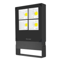 Flutlichtstrahler 7029 POLAR 4 (PR) 200W 3000K Anthrazit symmetrisch breitstrahlend on/off - Bild 1