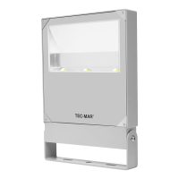 Flutlichtstrahler 7031 POLAR HE (RR) 50W 4000K CRI 70 Silber asymmetrisch breitstrahlend Glas satiniert - Bild 1