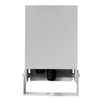Flutlichtstrahler 7025 POLAR 0 (A5) 30W 3000K Silber asymmetrisch breitstrahlend on/off - Bild 2