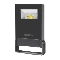 Flutlichtstrahler 7025 POLAR 0 (A5) 30W 3000K Anthrazit asymmetrisch breitstrahlend on/off - Bild 1