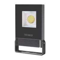 Flutlichtstrahler 7025 POLAR 0 (P9) 30W 3000K Anthrazit symmetrisch breitstrahlend on/off - Bild 1